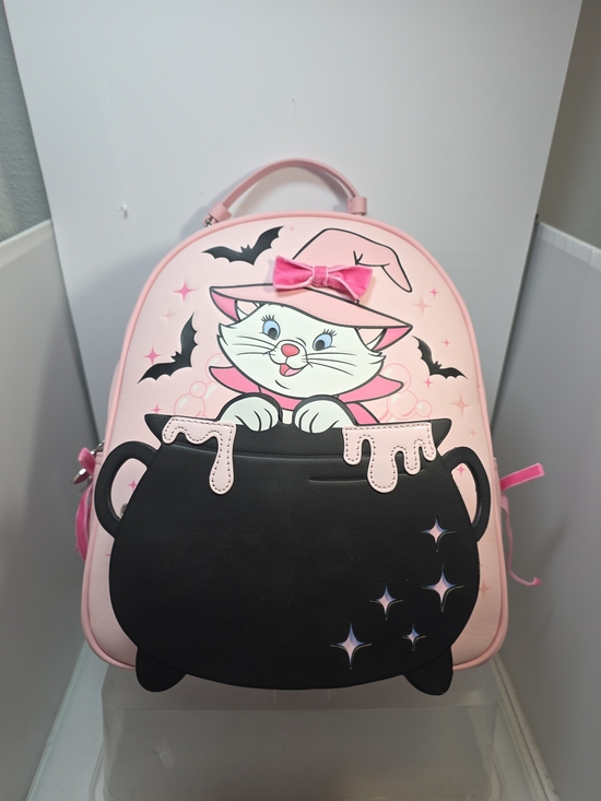 Loungefly Handbags - Disney The Aristocats Marie Witch Light Up Mini Backpack NWT